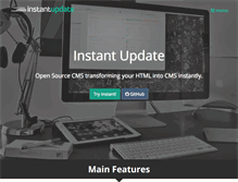 Tablet Screenshot of instant-update.com